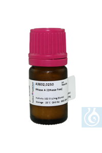 RNase A (DNase-free) RNase A (DNase-free)Content: 250 MGMPhysical...