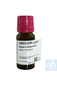 RNase A (DNase-frei) RNase A (DNase-frei)Inhalt: 500 MGMPhysikalische Daten:...