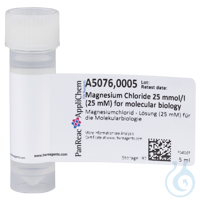 Magnesium Chloride 25 mmol/l (25 mM) for molecular biology Magnesium Chloride...