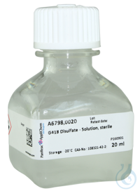 G418 Disulfate solution, sterile G418 Disulfate solution, sterileContent: 20...