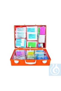 Erste Hilfe Koffer Schule Erste-Hilfe-Koffer MT-CD orange SCHULE XXL aus ABS-Kunststoff, mit...