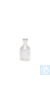 Steilbrustflaschen mit Normschliff, klar Steilbrustflaschen mit NS, farblos, Weithals, 250 ml Mit...
