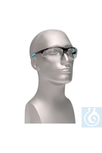 Schutzbrille mit farbigen Seitenbügeln, nach DIN EN166, WINLAB® Schutzbrille mit farbigen...