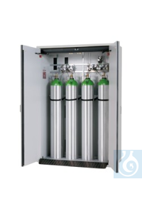 Druckgasflaschenschrank 140 cm Druckgasflaschenschrank nach EN14470-2 für 50L Gasflaschen mit...