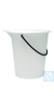 Eimer, LDPE, mit Ausguss, 10l Eimer, LDPE, mit Ausguss und Bügel, weiß, 10 l, Inhalt: 1 Stück