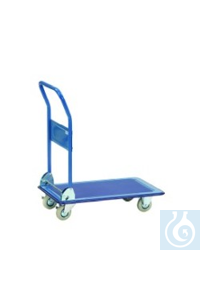 Ganzstahlwagen mit Plattform aus Stahlblech