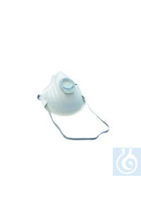Grobstaubmaske FFP1, 10 St. Grobstaubmaske mit Ausatemventil aus weichem Vlies und mit geringen...