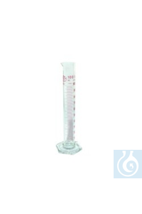 Messzylinder Borosilikat 3.3, 10 ml Inhalt: 1 Stück
