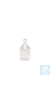Steilbrustflaschen mit Normschliff, klar Steilbrustflaschen mit NS, farblos, Weithals, 250 ml Mit...