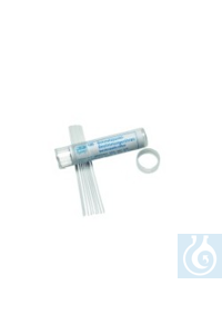 Schmelzpunktbestimmungsröhrchen, einseitigeschlossen, 90 mm, 1000 Stück 
Inhalt: 1 VE