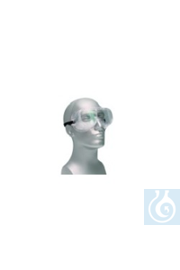 Schutzbrille mit Gummizug Vollsichtbrille/ Taucherbrille aus weichem PVC zum...
