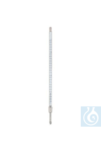 Destillationsthermometer -10 bis +150 °C, Einbaulänge 75 mm, mit NS 14/23 Inhalt: 1 Stück