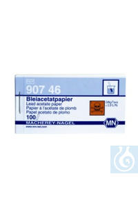 Bleiacetatpapier, Heftchen