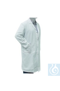 Laborkittel aus 100% Baumwolle , 
Gr. XS Damengröße 38 ( Herrengröße 42 ), Laborkittel (leichte...