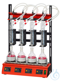 RH254 behrotest&reg; serial heating system for the reflux destillation behrotest&reg; serial...