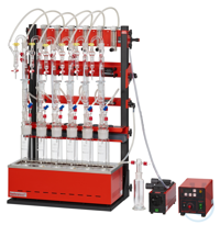 CN6-B behrotest apparatus for total cyanide in soils for 6 places complete  behrotest apparatus...