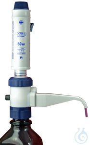 behrotest Dispenser voor dosering van zwavelzuur 5-50 ml, instelbaar