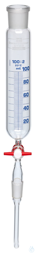 DT100 behrotest metering funnel 100 ml, graduat...