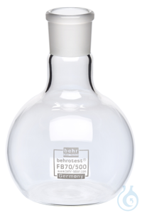 FB70/500 behrotest flat bottom flask 500 ml, NS29 behrotest flat bottom flask 500 ml, NS29