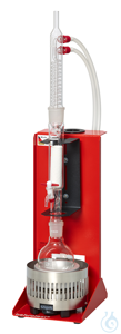 Compact system KEX 70 F for 70 ml Soxhlet Extraction with cock Complete compact extraction...