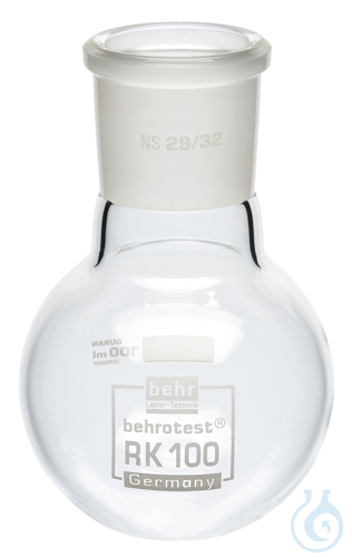 RK100 behrotest Rundkolben 100 ml, NS 29