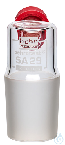 SA29 behrotest glass 90 deg. tubing connector W...