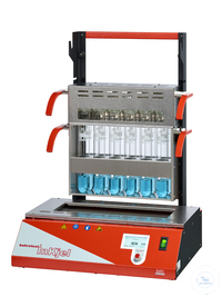 Rapid infrared digestion unit InKjel 1225 for 12 glasses à 250 ml  InKjel P infrared digestion...