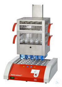 K20 behrotest Aufschlussapparatur für 20x250 ml Gefäße Temperatur- und Zeitregel