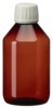 PEB250 behroplast PET bottle, narrow neck, brown, 250 ml, crack-on- opening P-Pr behroplast PET...