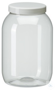 PWG2500 behroplast PET bottle, wide-mouth, clear transparent, 2500 ml with...