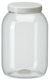 PWG2500 behroplast PET bottle, wide-mouth, clear transparent, 2500 ml with P-Pro behroplast PET...