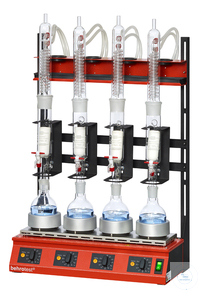 Serial extraction apparatus R 104 S soxhlet/ flat, 4 position, 100ml  Serial Extraction Apparatus...