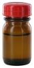 Weithalsflasche RB 30 GT, 30 ml Braunglas, mit Verschluss und PTFE-Einlage, Gewinde Ø 32mm...