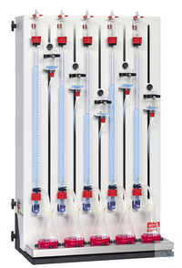 Calcimeter nach Scheibler. 5 Probenstellen behrotest® Calcimeter zur Best. der Karbonate in...