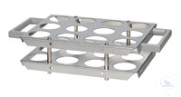 SG12B-HT behrotest vessel frame for 12 vessels for block with 24 holes...