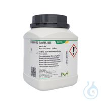 Citronens&auml;ure-Monohydrat zur Analyse EMSURE&reg; ACS,ISO,Reag. Ph Eur Inhalt pro...
