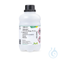 Ethanol absolut zur Analyse EMSURE&reg; ACS,ISO,Reag. Ph Eur Inhalt pro Packung:...