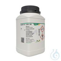 Calciumhydroxid zur Analyse EMSURE&reg; ACS,Reag. Ph Eur Inhalt pro Packung:...