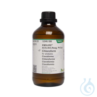 Chloroform zur Analyse EMSURE&reg; ACS,ISO,Reag. Ph Eur Inhalt pro Packung: 1,000...