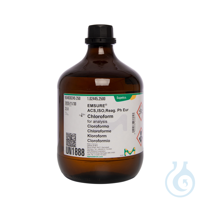 Chloroform zur Analyse EMSURE&reg; ACS,ISO,Reag. Ph Eur Inhalt pro Packung: 2,500...