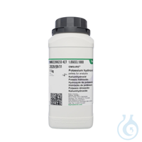 Kaliumhydroxid Pl&auml;tzchen zur Analyse EMSURE&reg; Inhalt pro Packung: 1,000 KGM...