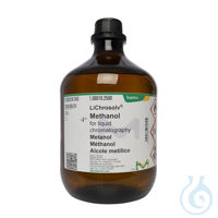 Methanol f&uuml;r die Fl&uuml;ssigkeitschromatographie LiChrosolv&reg; Inhalt pro Packung:...