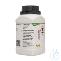 Natriumcarbonat wasserfrei zur Analyse EMSURE&reg; ISO Inhalt pro Packung: 1,000...