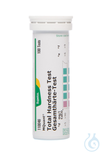 Gesamth&auml;rte-Test Methode: ;kolorimetrisch mit Testst&auml;bchen (5 ;...