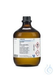 Salpeters&auml;ure 65% zur Analyse EMSURE&reg; ISO Inhalt pro Packung: 2,500 LTR  CAS:...