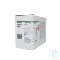 Pufferl&ouml;sung (Bors&auml;ure/Kaliumchlorid/Natriumhydroxid), r&uuml;ckf&uuml;hrbar auf SRM...