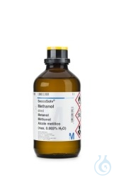 Methanol getrocknet (max. 0.003% H2O) SeccoSolv&reg; Inhalt pro Packung: 1,000...