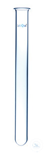Reagenzglas nach DIN 12445 aus Quarzglas Abmessungen 8 x 70mm (mit...