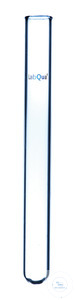 Reagenzglas nach DIN 12445 aus Quarzglas Abmessungen 18 x 180mm (ohne Bördelrand)