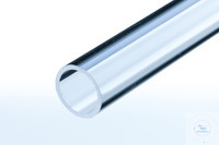 Quartz glass tube length 1000mm, outer diameter 4mm, wall thickness 1mm...